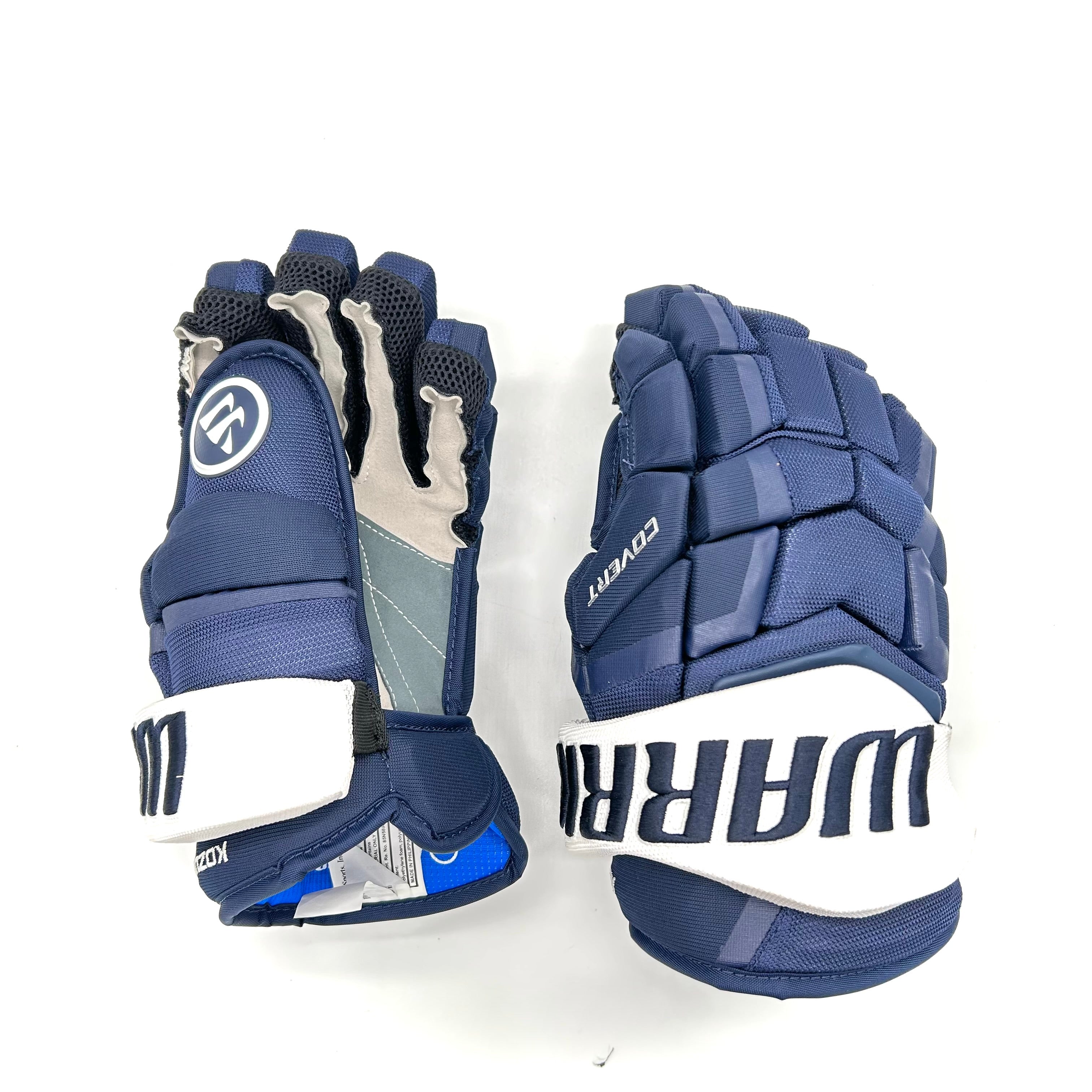 Warrior Covert QRL - Gant NHL Pro Stock - Brandon Kozun (bleu marine)